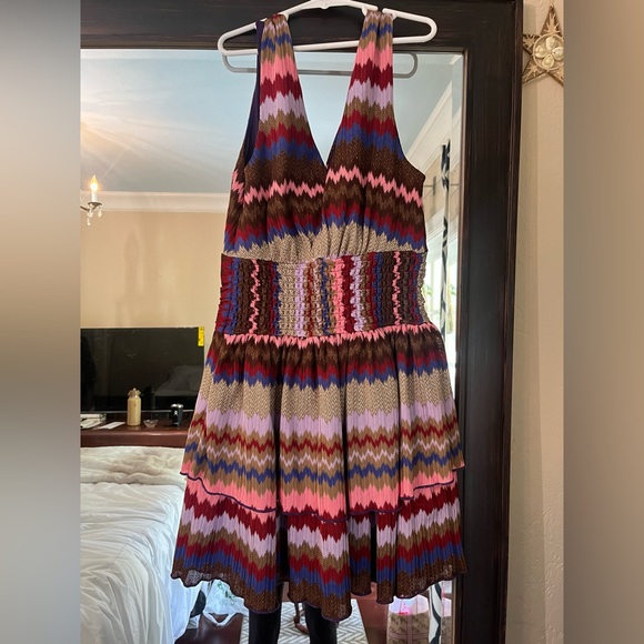 Ramy Brook Zig zag tiered mini dress - Picture 5 of 5